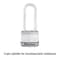 Master Lock 1-9/16 in. H X 11/16 in. W X 1-3/4 in. L Steel Dual Ball Bearing Locking Weather-Resista M1XKADLJCCSEN - alternate 6